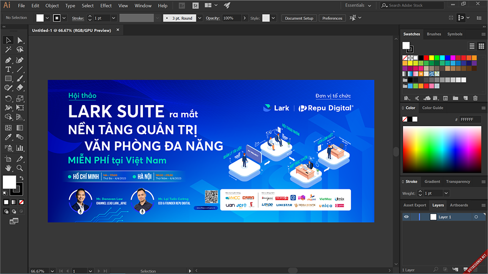 Illustrator giúp tăng hiệu quả hoạt động marketing Illustrator giúp tăng hiệu quả hoạt động marketing